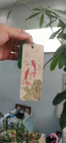 六一创意工坊-国画小书签