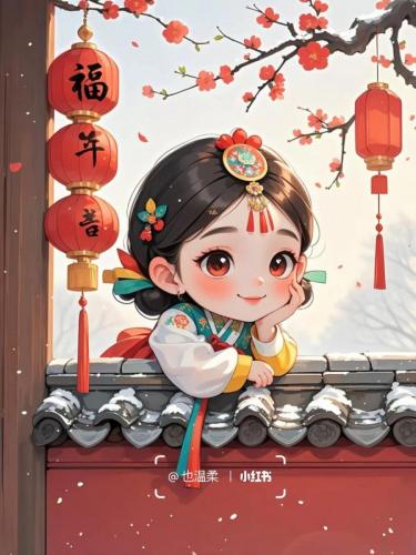 国风动漫长卷画/场景画