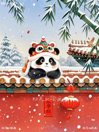 国风动漫长卷画/场景画