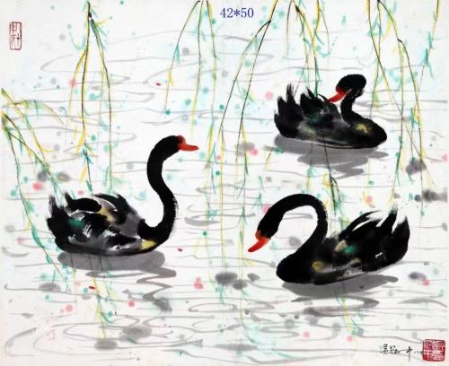 江南水乡之跟着吴冠中学国画