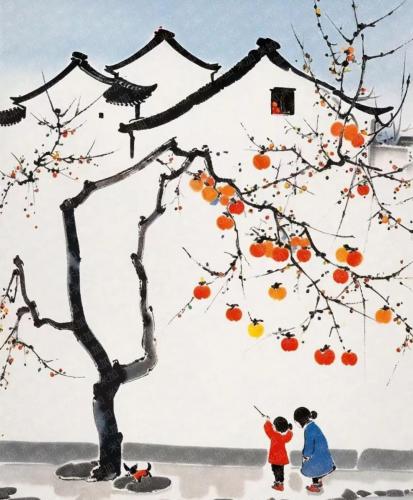 江南水乡之跟着吴冠中学国画