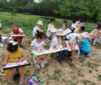 2021年春季启智班写生掠影