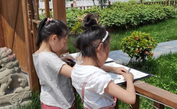 2021年艺术思维班春季写生掠影