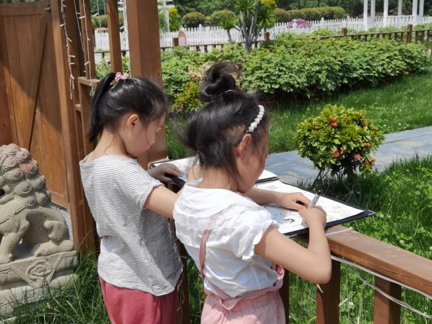 2021年艺术思维班春季写生掠影