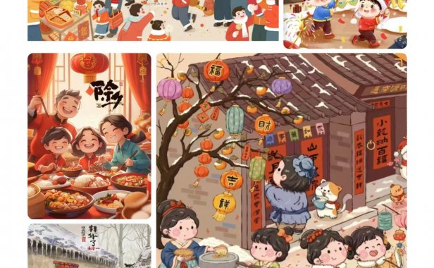 非遗视角/用书画语言，让“年”更有味，九月童画2025年寒假班课程发布